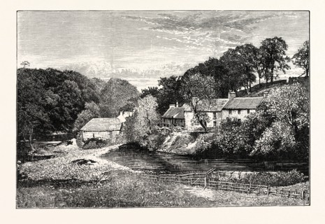 EDINBURGH: VIEW BELOW CRAMOND BRIG