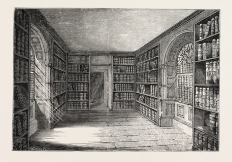 THE ROOM OVER TEMPLE BAR, 1876, LONDON
