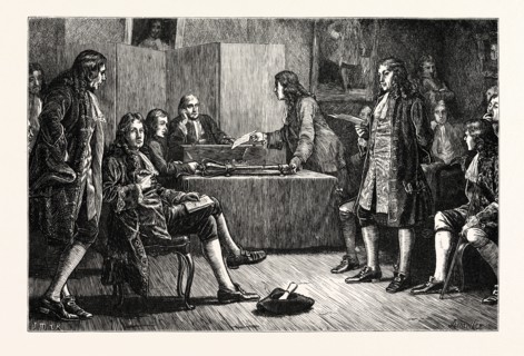 A MEETING OF THE ROYAL SOCIETY IN CRANE COURT, LONDON