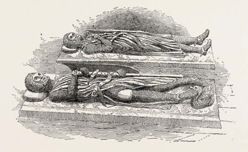 TOMBS OF KNIGHTS TEMPLARS, LONDON