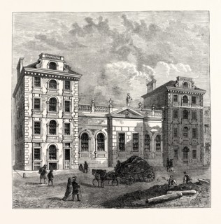 OLD ST. PAUL'S SCHOOL, 1750, LONDON