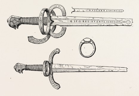 SWORD, DAGGER, AND RING OF KING JAMES IV. OF SCOTLAND