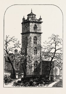 MILTON'S BURIAL-PLACE, LONDON