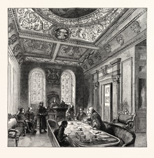 THE OLD COURT OF ALDERMEN, GUILDHALL, LONDON