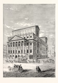 THE MANSION HOUSE IN 1750, LONDON