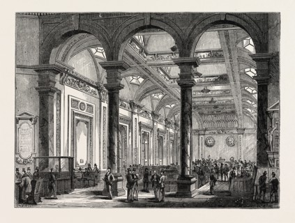 INTERIOR OF LLOYD'S, LONDON