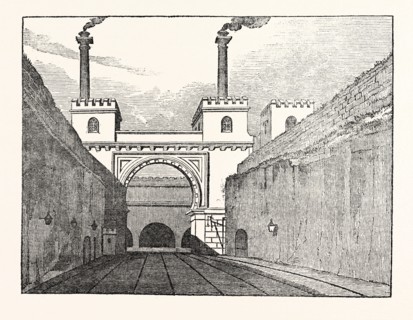 THE MANCHESTER AND LIVERPOOL RAILWAY: Moorish Arch