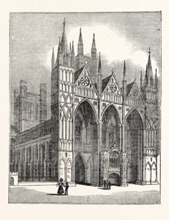 West Front of Peterborough Cathedral