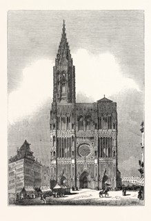 West Front of Strasburg Cathedral