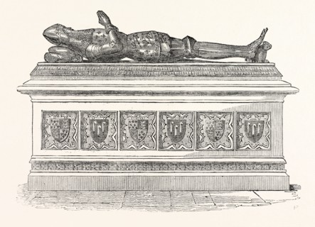 Monument of Edward the Black Prince in Canterbury Cathedral