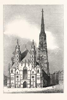 View of St. Stephen's Church at Vienna