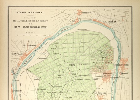 MAP OF ST. GERMAIN