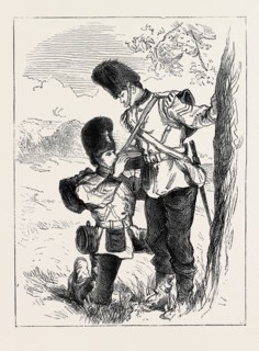 THE AUTUMN MANOEUVRES: A FRIEND IN NEED, A SKETCH ON THE MARCH TO BOTTLE BUSH DOWN