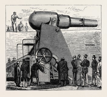 OUR FOREIGN CRITICS AT SHOEBURYNESS: THE MONCRIEFF GUN-CARRIAGE