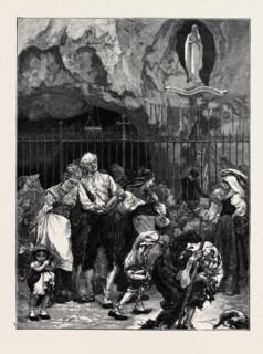 A TRIP TO THE PYRENEES: PILGRIMS AT THE GROTTO OF LOURDES