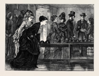 AN AMERICAN TEN-PIN ALLEY: A LADIES' GAME