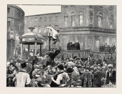 ARCHBISHOP MANNING ADMINISTERING THE PLEDGE ON CLERKENWELL GREEN