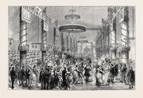THE COMING OF AGE OF VISCOUNT REIDHAVEN: THE BALL ROOM, CASTLE GRANT