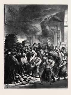 THE LATE FIRE AT THE ESCURIAL PALACE: RESCUING BOOKS FROM THE LIBRARY