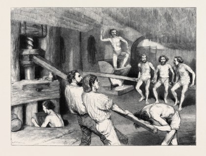 MACARONI MAKERS AT NAPLES