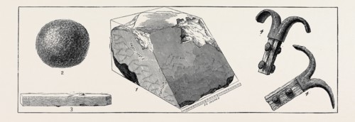 DISCOVERIES IN THE GREAT EGYPTIAN PYRAMID: 1. Original Casing Stone from North Side; 2. Granite
