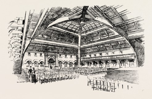 THE GOLDSMITH'S INSTITUTE, OPENED BY T.R.H. THE PRINCE AND PRINCESS OF WALES: THE LECTURE AND MUSIC