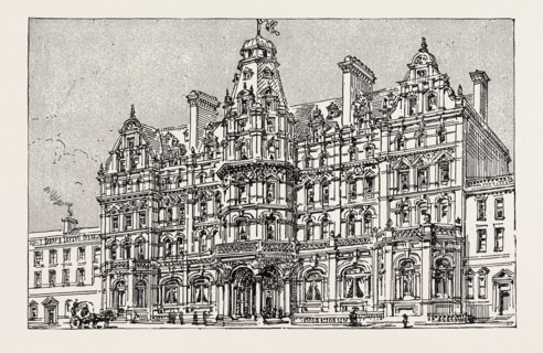 WEYMOUTH: VIEW OF THE PROPOSED NEW GRAND HOTEL