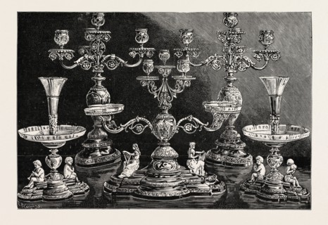 SILVER PLATE PRESENTED TO MR. H.S. KING, C.I.E., M.P., In recognition of his efforts on behalf of