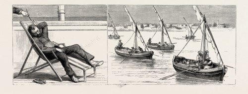 THE INDIAN RELIEF TROOPING SEASON, PASSING THROUGH THE SUEZ CANAL: THE PRACTICAL JOKER IMITATES A