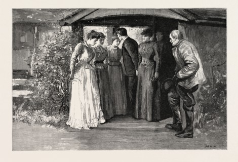 TESS OF THE D'URBERVILLES: "As he passed them he kissed them in succession where they stood, saying