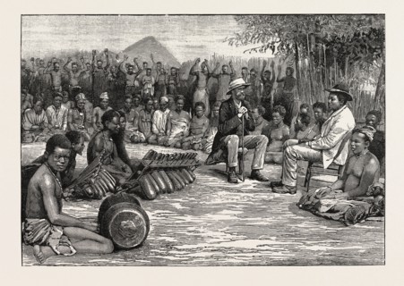 THE PALAVER BETWEEN LEWANIKA AND MR. F.E. LOCHINER, Acting on behalf of the British South Africa