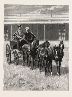 SKETCHES OF LIFE ON AN ESTANCIA IN THE ARGENTINE REPUBLIC: STARTING FOR A DRIVE OVER THE PAMPAS IN