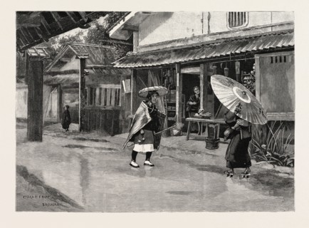 A RAINY DAY IN JAPAN