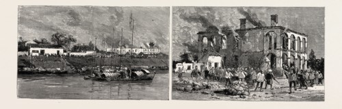 THE CHINESE OUTRAGES, THE RIOTS IN THE FOREIGN CONCESSION AT ICHANG ON THE UPPER YANGTZE RIVER: THE