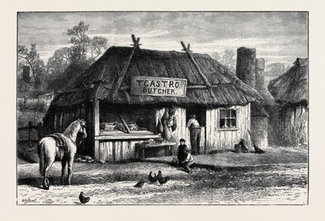 THE SHOP OF CASTRO THE BUTCHER AT WAGGA WAGGA, AUSTRALIA