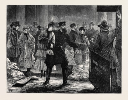 A FEBRUARY THAW, BROADWAY, NEW YORK