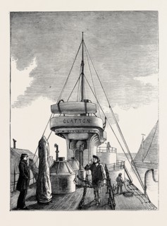 THE NAVY, H.M.S. "GLATTON": THE MIDDLE DECK