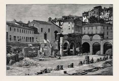 ROME: THE RECENTLY DISCOVERED BASILICA GIULIA