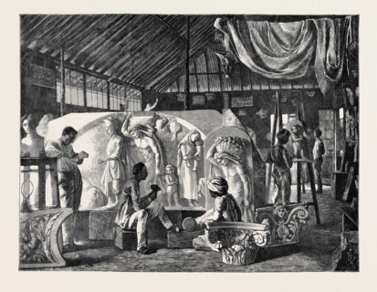 INDIAN SKETCHES: SIR JAMSETJEE JEEJEEBHOY'S SCHOOL OF ART AT BOMBAY