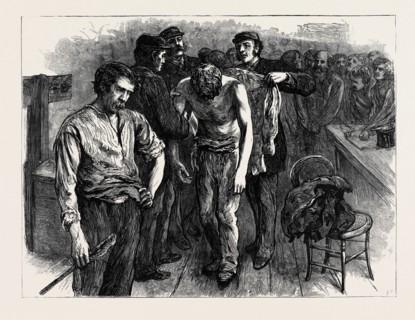 A SKETCH IN NEWGATE: THE GAROTTER'S REWARD, LONDON