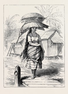 THE DUKE OF EDINBURGH'S COLLECTION AT THE SOUTH KENSINGTON MUSEUM, LONDON: MANILLA GIRL WAITING FOR