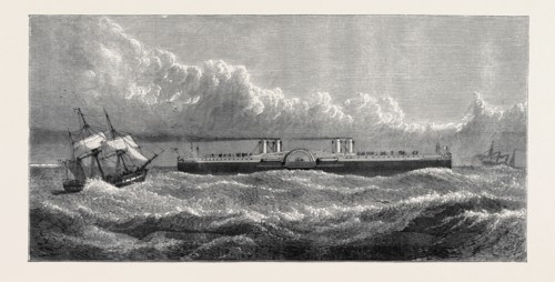 THE PROPOSED CHANNEL FERRY: THE FERRY STEAMER; The steamer is proposed to be 450 feet in length, 57