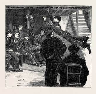 HOME FOR NEWS-BOYS IN THE METROPOLIS: THE EXERCISE ROOM