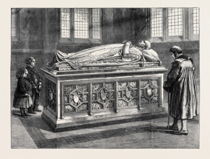 THE MEMORIAL CHAPEL TO THE LATE LORD DERBY AT KNOWSLEY
