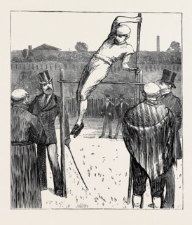 THE OXFORD AND CAMBRIDGE ATHLETIC SPORTS: THE HIGH LEAP