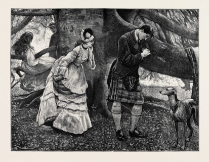 LINKED NAMES, FROM THE PICTURE BY R.W. MACBETH