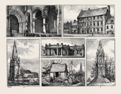 SCENES ON THE BEDFORD AND NORTHAMPTON RAILWAY, IN THE VALLEY OF THE OUSE: 1. INTERIOR OF ST.