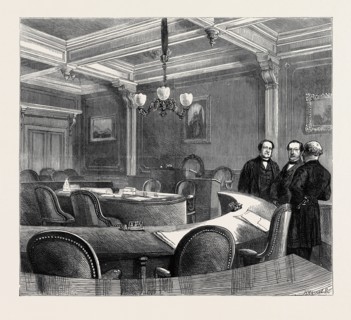 THE GENEVA ARBITRATION: THE SALLE DU CONGRÃàS IN THE HÃîTEL DE VILLE, WHERE THE ARBITRATORS MEET