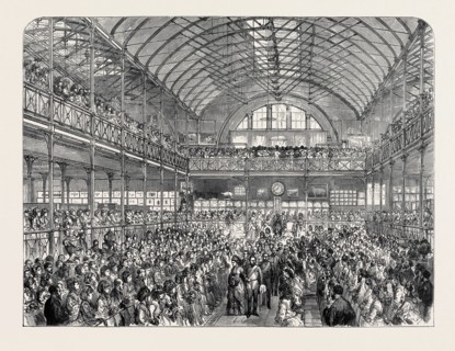 THE PRINCE AND PRINCESS OF WALES OPENING THE BETHNAL GREEN MUSEUM, LONDON