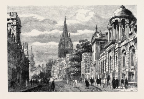 OXFORD: "THE HIGH"; HIGH STREET